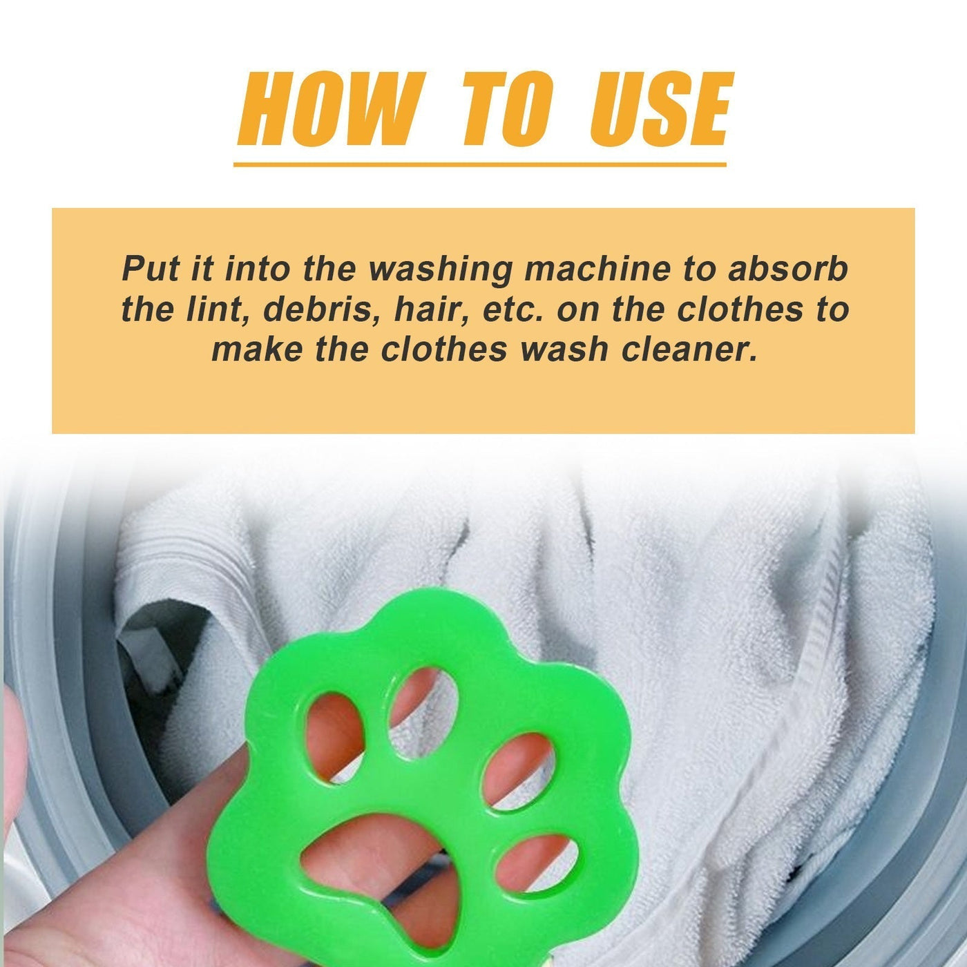 Pet Hair Remover for Laundry